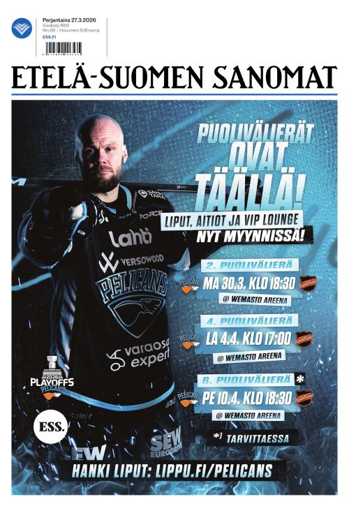 Etelä-Suomen Sanomat 27.3.2026