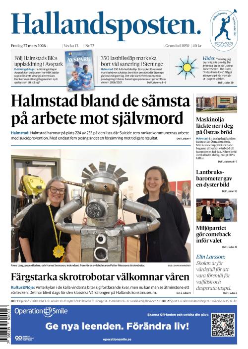 Hallandsposten 27.3.2026