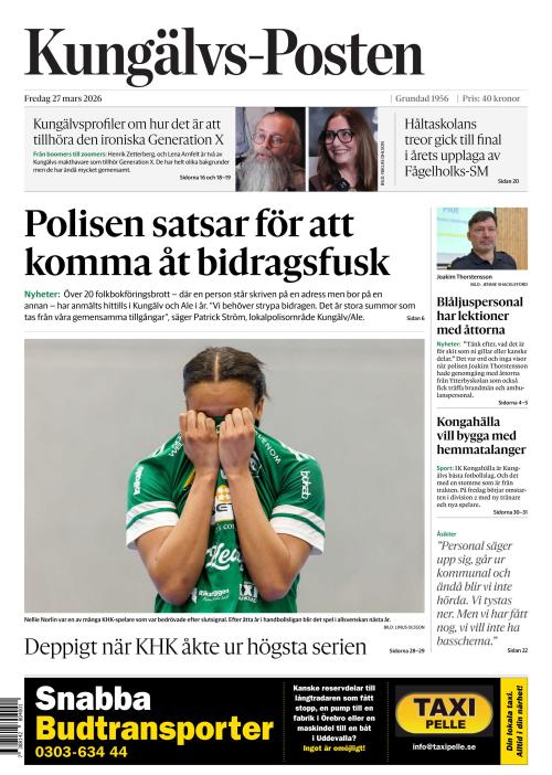 Kungälvs-Posten 27.3.2026