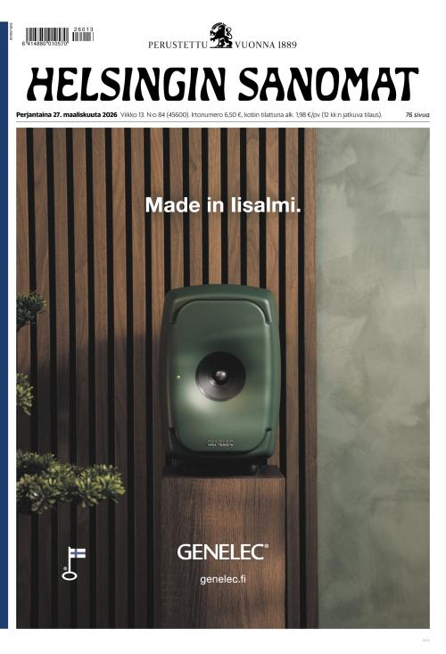 Helsingin Sanomat 27.3.2026