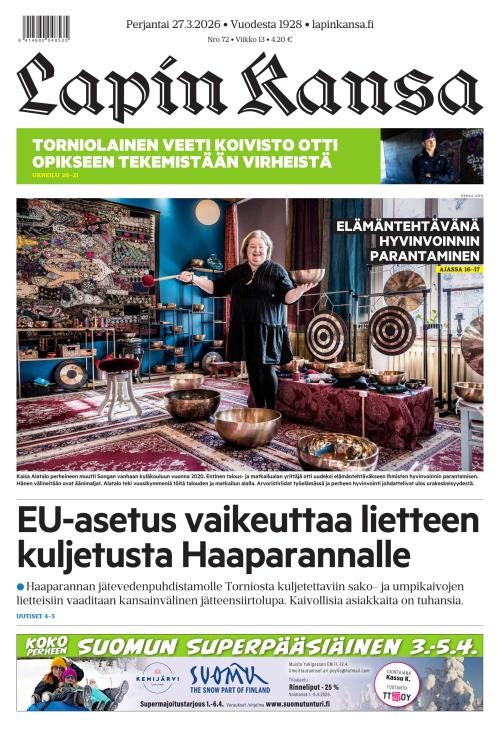 Lapin Kansa 27.3.2026