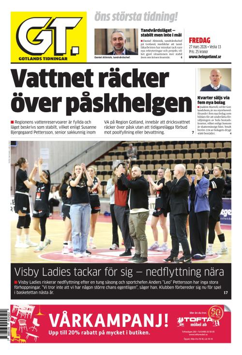 Gotlands Tidningar 27.3.2026