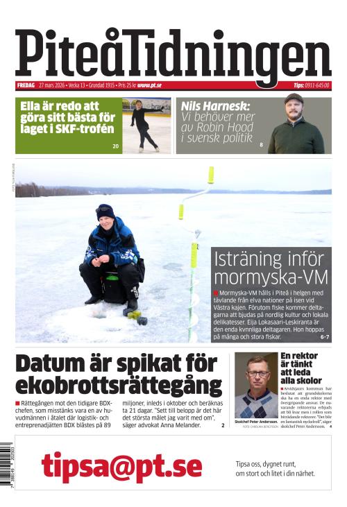 Piteå-Tidningen 27.3.2026