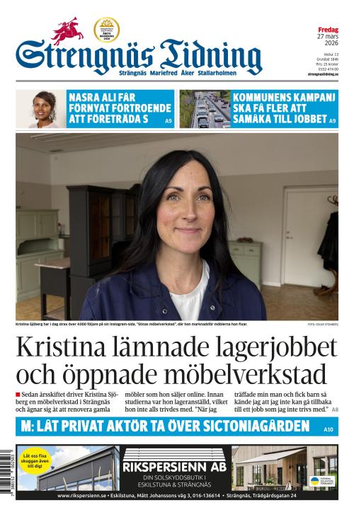 Strengnäs Tidning 27.3.2026