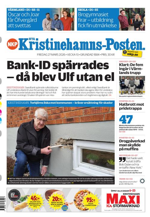Nya Kristinehamns-Posten 27.3.2026