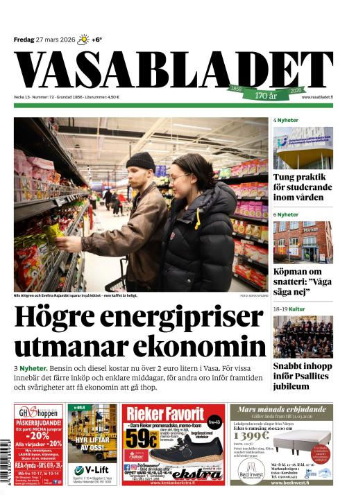 Vasabladet 27.3.2026