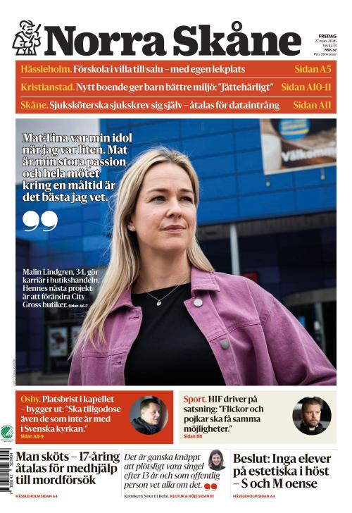 Norra Skåne 27.3.2026