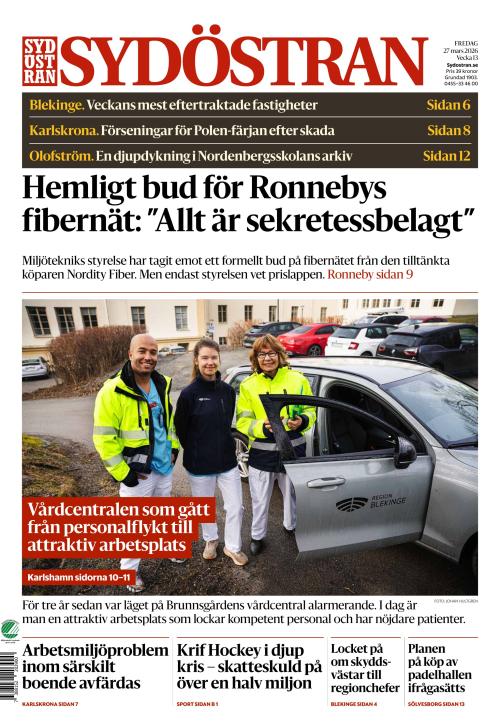 Sydöstran 27.3.2026