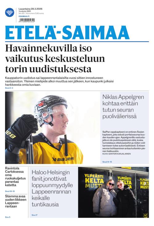 Etelä-Saimaa 28.3.2026