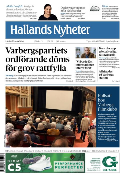 Hallands Nyheter 28.3.2026
