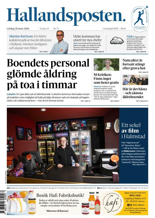 Hallandsposten 28.3.2026