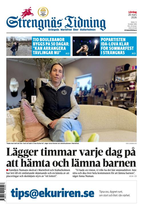 Strengnäs Tidning 28.3.2026