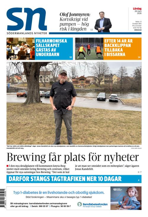 Södermanlands Nyheter 28.3.2026
