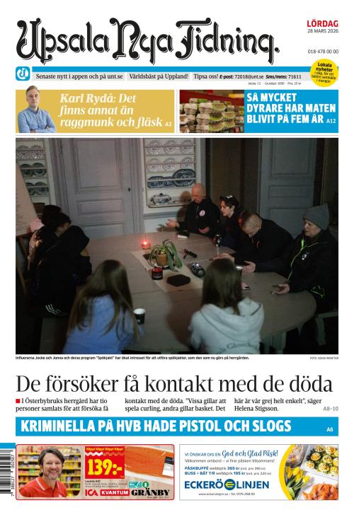 Upsala Nya Tidning 28.3.2026