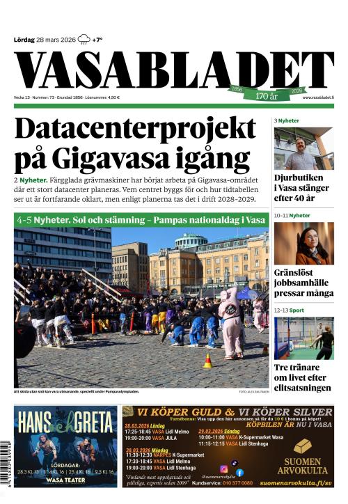 Vasabladet 28.3.2026