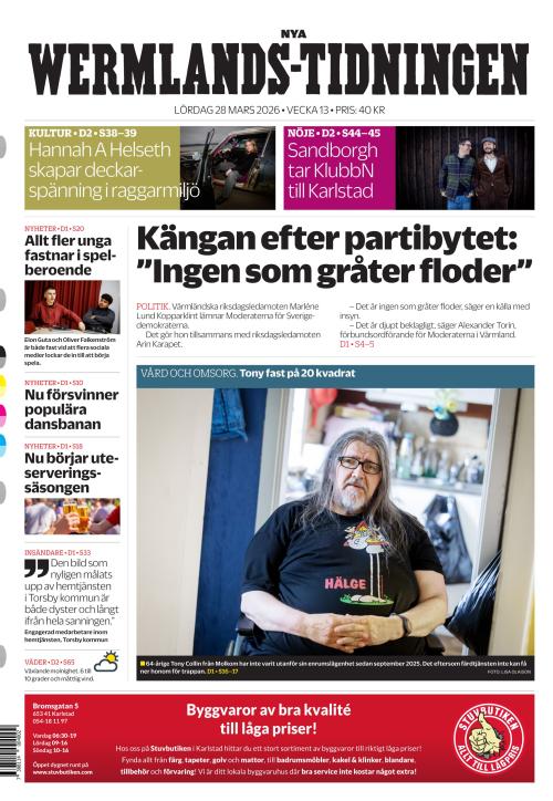 Nya Wermlands-Tidningen 28.3.2026