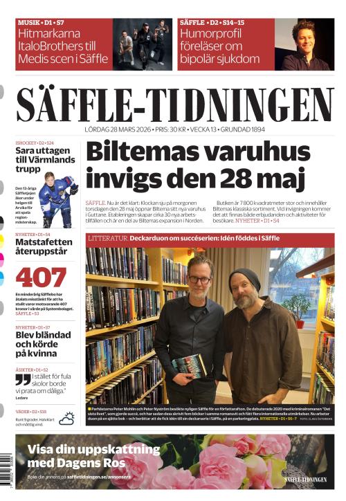 Säffle-Tidningen 28.3.2026