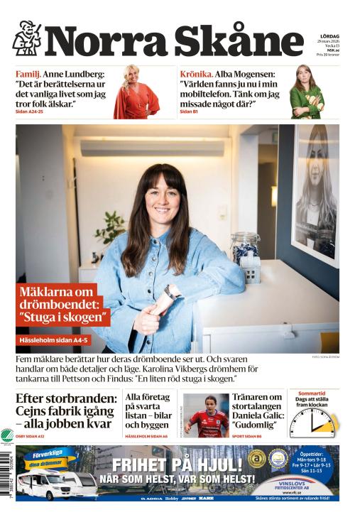 Norra Skåne 28.3.2026