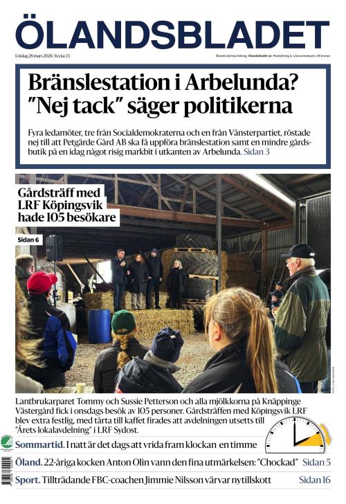 Ölandsbladet 28.3.2026