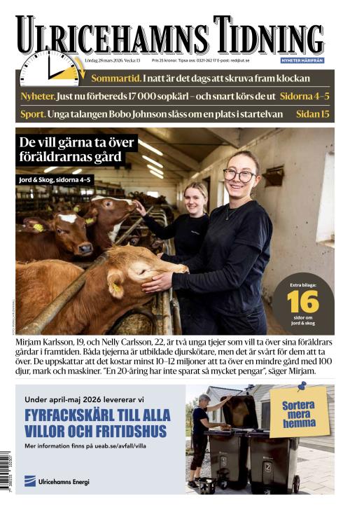Ulricehamns Tidning 28.3.2026
