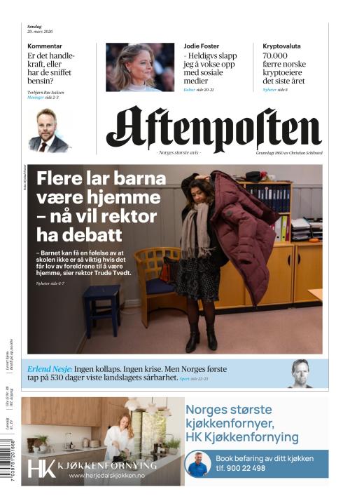 Aftenposten 29.3.2026