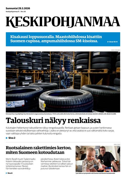 Keskipohjanmaa 29.3.2026