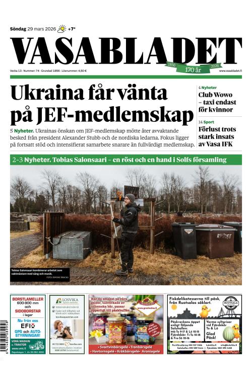 Vasabladet 29.3.2026