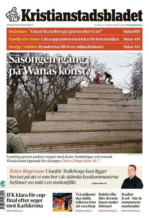 Kristianstadsbladet 29.3.2026