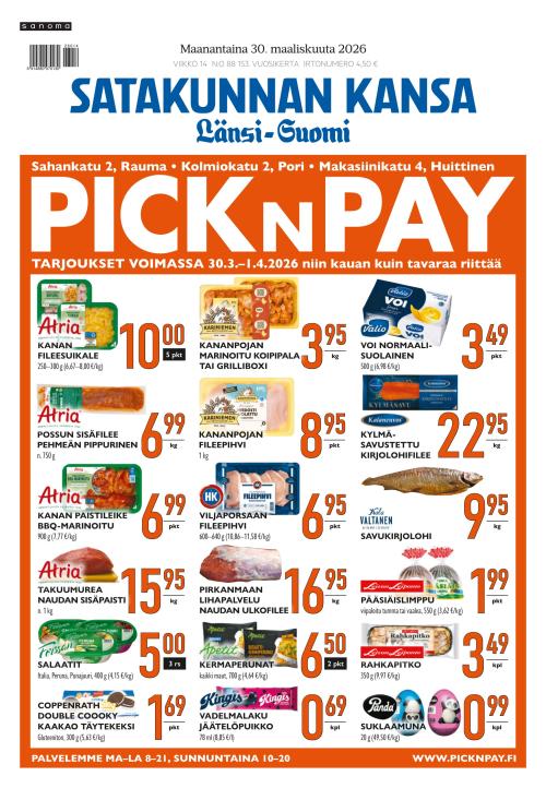 Satakunnan Kansa Länsi-Suomi 30.3.2026