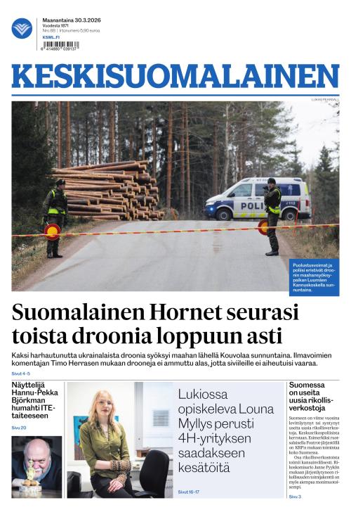 Keskisuomalainen 30.3.2026