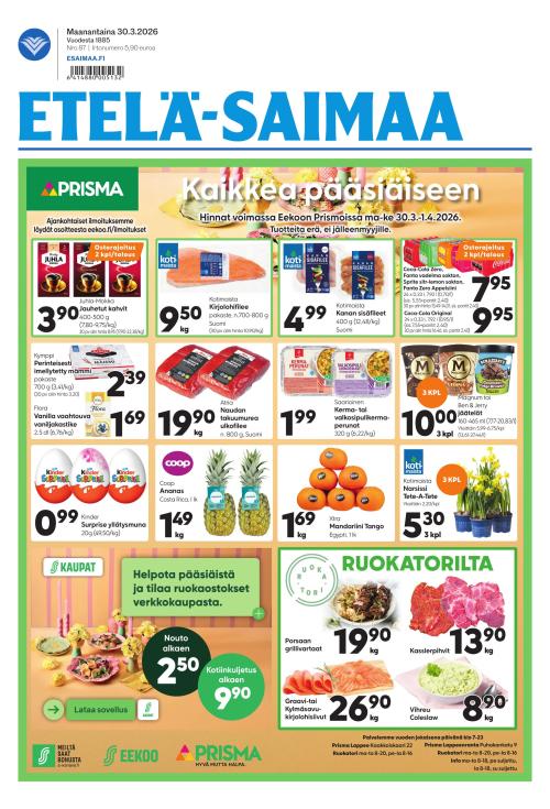 Etelä-Saimaa 30.3.2026