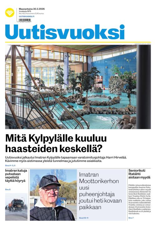 Uutisvuoksi 30.3.2026