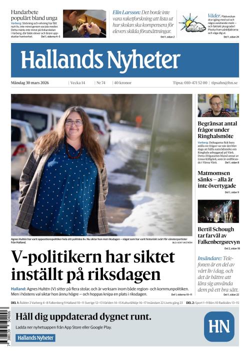 Hallands Nyheter 30.3.2026