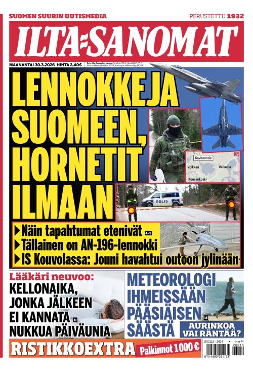 Ilta-Sanomat 30.3.2026