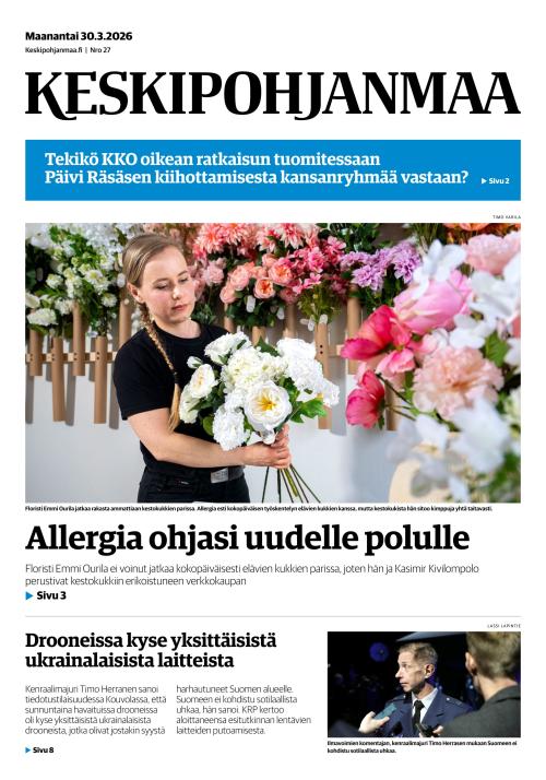 Keskipohjanmaa 30.3.2026