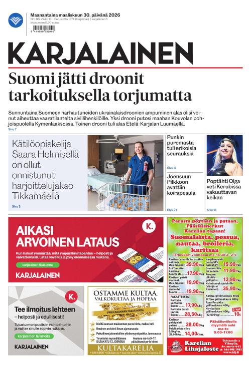 Karjalainen 30.3.2026