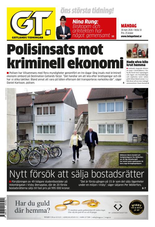 Gotlands Tidningar 30.3.2026