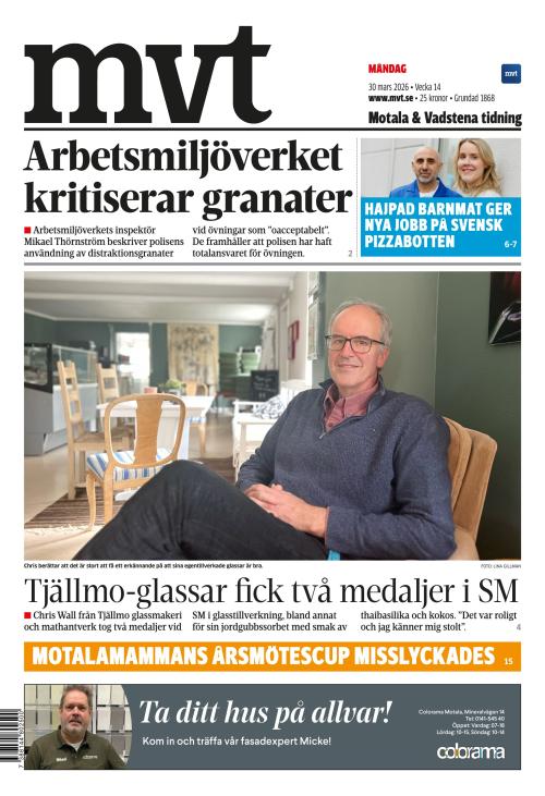 Motala Vadstena Tidning 30.3.2026