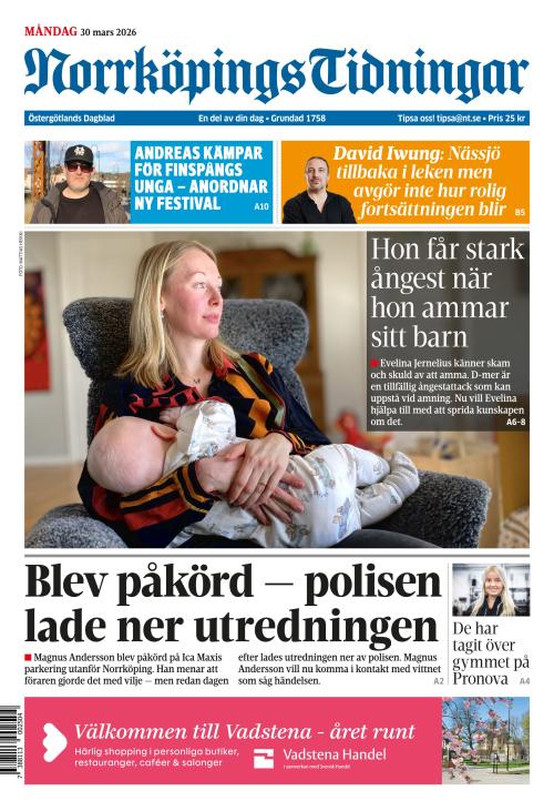 Norrköpings Tidningar 30.3.2026