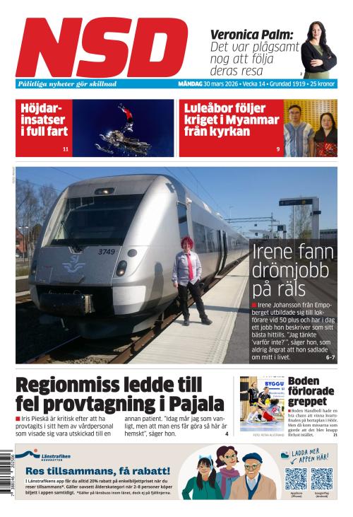 Norrländska Socialdemokraten 30.3.2026