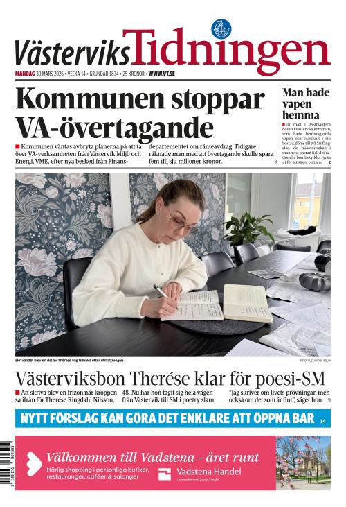 Västerviks-Tidningen 30.3.2026