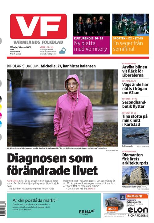 Värmlands Folkblad 30.3.2026