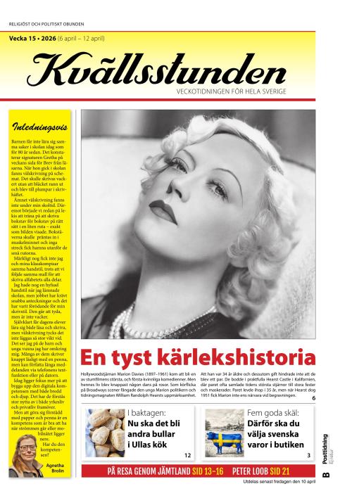 Kvällsstunden 15/2026