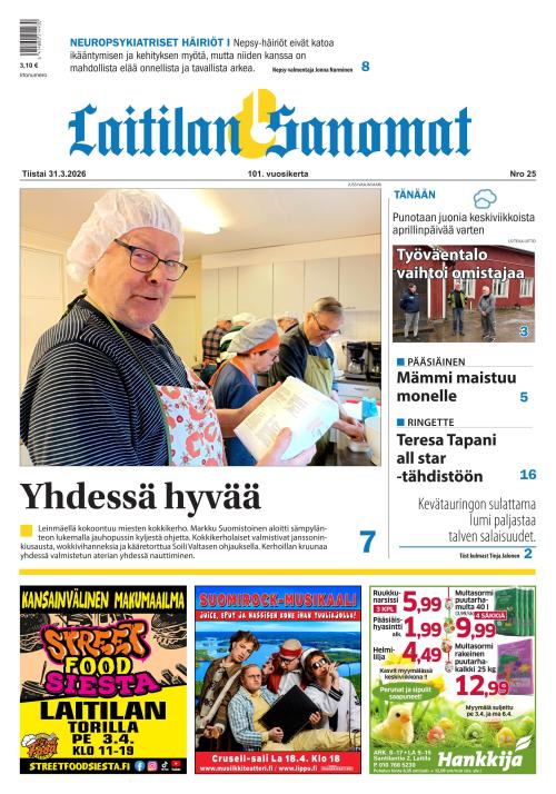 Laitilan Sanomat 31.3.2026