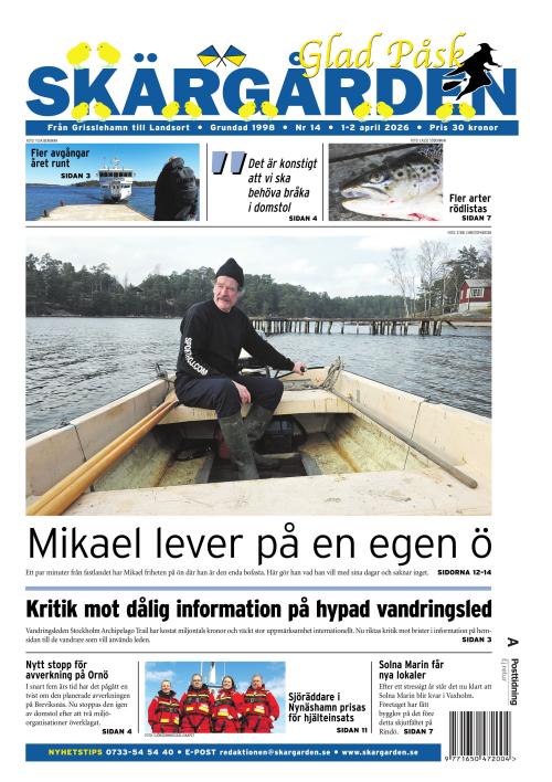 Tidningen Skärgården issue-14/2026