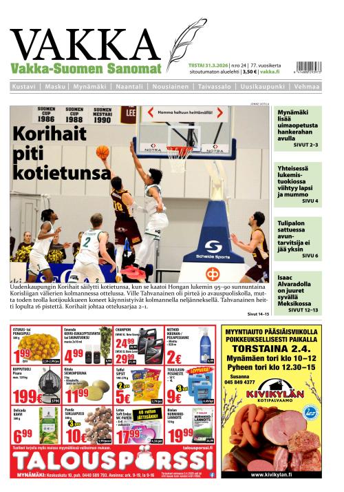 Vakka-Suomen Sanomat 31.3.2026