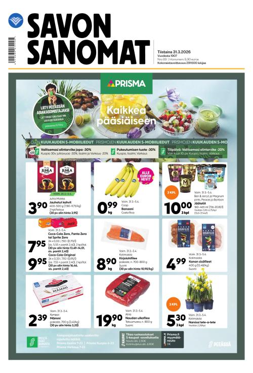 Savon Sanomat 31.3.2026