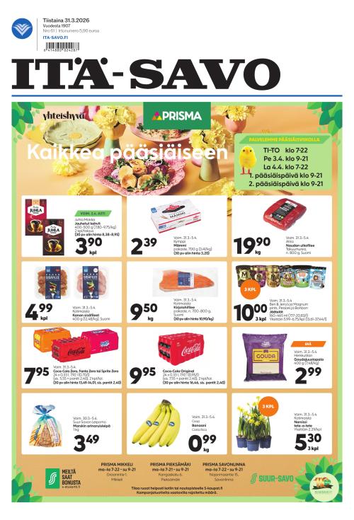 Itä-Savo 31.3.2026