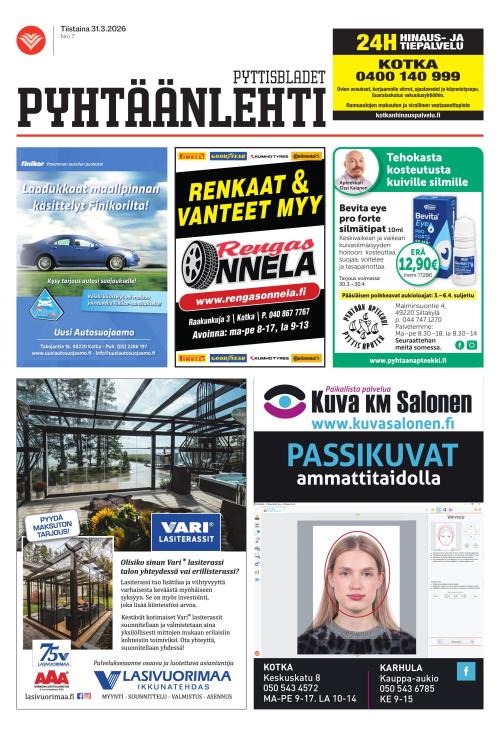Pyhtäänlehti 31.3.2026