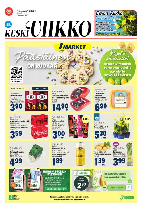 ES Keskiviikko (Etelä-Saimaa -liitteet) 31.3.2026